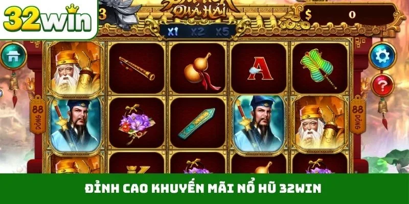 Đỉnh cao khuyến mãi nổ hũ 32WIN